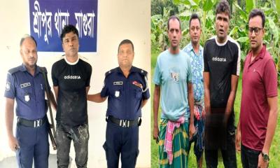 মাগুরার শ্রীপুরে পুলিশের বিশেষ অভিযানে ছদ্মবেশে মাদক সম্রাট রাব্বী আটক