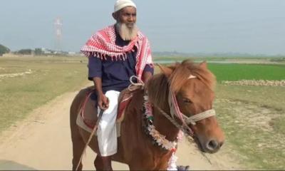 ঘোড়ার শোকেই থেমে গেল ‘শেষ ঠিকানার কারিগর’ মনু মিয়ার জীবন