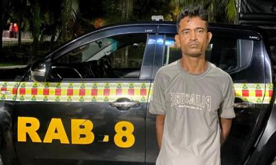 তালতলীতে দুর্ধর্ষ ডাকাত ‘সর্দার’ র‌্যাবের হাতে গ্রেফতার