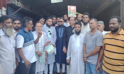 তারেক রহমানের ৩১ দফা বাস্তবায়নের লক্ষ্যে সোনারগাঁয়ে লিফলেট বিতরণ
