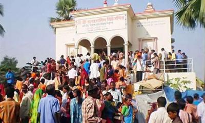 গোদাগাড়ীতে তিন দিনব্যাপী ঠাকুর নরোত্তম দাসের তিরোভাব তিথি মহোৎসব শেষ