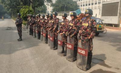 রাজধানী ও আশপাশের এলাকায় ১২ প্লাটুন বিজিবি মোতায়েন