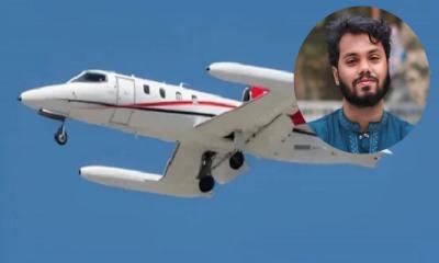ওসমান হাদিকে নিয়ে সিঙ্গাপুরের উদ্দেশে উড়ল এয়ার অ্যাম্বুলেন্স