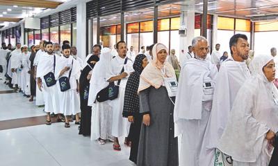 সৌদি আরবে পৌঁছেছেন ৮০ হাজার ৭২৩ হজযাত্রী