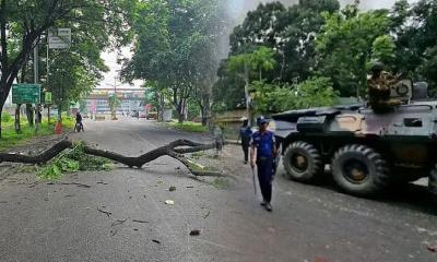 গোপালগঞ্জে কারফিউ শিথিলের পর  চলছে ১৪৪ ধারা