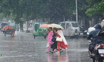ঢাকায় বজ্রসহ বৃষ্টির সম্ভাবনা, কমতে পারে তাপমাত্রাও