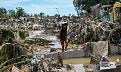 ফিলিপাইনে টাইফুন ‘কালমেগি’র তাণ্ডবে মৃতের সংখ্যা বেড়ে ১৪০