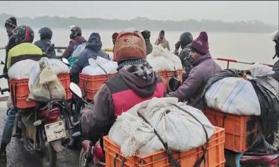 প্রতিদিন অর্ধকোটি টাকার তাজা মাছ ৩–৪ ঘণ্টায় যাচ্ছে রাজধানীতে