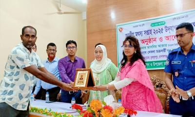 মুকসুদপুরে জাতীয় মৎস্য সপ্তাহ উপলক্ষে র‍্যালি ও আলোচনা সভা অনুষ্ঠিত