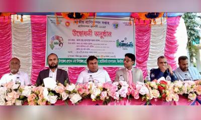 ঝিনাইগাতীতে জাতীয় প্রাণিসম্পদ সপ্তাহ উদ্বোধন