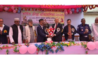 খেলাধুলা শিক্ষার্থীদের শারীরিক ও মানসিক বিকাশে অত্যন্ত গুরুত্বপূর্ণ