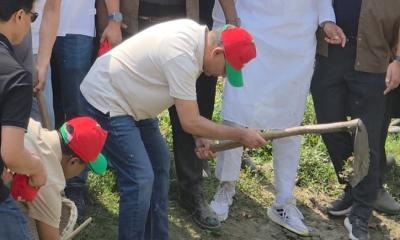 খাল খনন কর্মসূচির উদ্বোধন করলেন প্রধানমন্ত্রী
