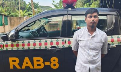 বাউফলের তেঁতুলিয়া নদীতে ডাকাতির ঘটনায় ডাকাত সর্দার গ্রেফতার