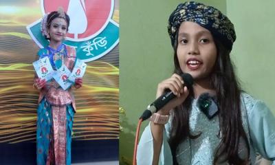 নতুন কুঁড়িতে আধুনিক গানে তৃতীয় কোটচাঁদপুরের তরিতা