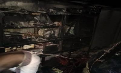 শেরপুরে গভীর রাতে ভয়াবহ অগ্নিকাণ্ডে পুড়ে ছাই ১০ লাখ টাকার মালামাল