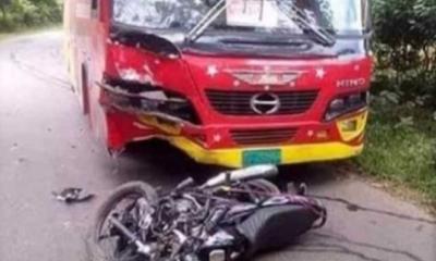 ধনবাড়ীতে বাস-মোটরসাইকেলের সংঘর্ষে নারী নিহত, আহত ২