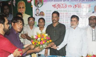 বোয়ালখালীতে জাতীয়তাবাদী তরুণ দলের আহ্বায়ক কমিটির পরিচিতি সভা