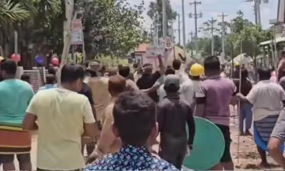 সরাইলে সম্পওি বিরোধে দু’পক্ষ মুখোমুখি, আহত ২৫