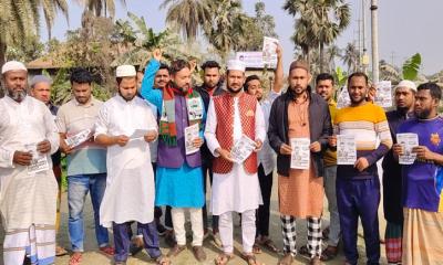 রূপগঞ্জে ট্রাক মার্কার প্রচারণা শুরু করলেন গণঅধিকার পরিষদের ওয়াসিম উদ্দিন
