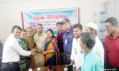 মদনে বোরো ধান সংগ্রহ কার্যক্রমের শুভ উদ্বোধন করলেন সংসদ সদস্য বাবর