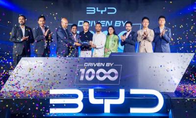 দেশের রাস্তায় এখন ১ হাজারেরও বেশি বিওয়াইডি গাড়ি