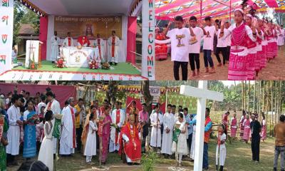 ঝিনাইগাতীতে তিন দিনব্যাপী ঐতিহ্যবাহী ওয়ানগালা উৎসবের বর্ণিল সমাপ্তি