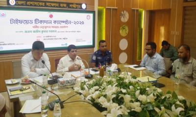 টাইফয়েড টিকাদান ক্যাম্পেইন: লক্ষ্মীপুরে ধর্মীয় নেতাদের সঙ্গে অবহিতকরণ সভা