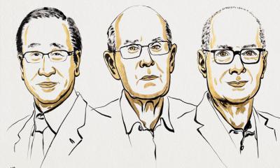 রসায়নে নোবেল জিতলেন তিন বিজ্ঞানী