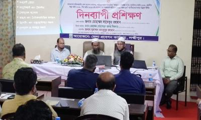 লক্ষ্মীপুরে মানসিক স্বাস্থ্য ও শিশু আইন বিষয়ক দিনব্যাপি প্রশিক্ষণ