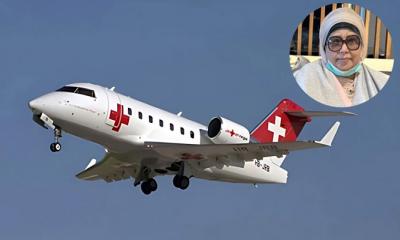 মেডিকেল বোর্ড ‘সবুজ সংকেত’ দিলেই আসবে এয়ার অ্যাম্বুলেন্স