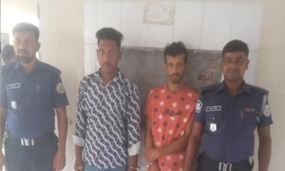 নলছিটিতে মাদক মামলায় দুই যুবক গ্রেপ্তার