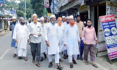 সদরপুরে জামায়াতে ইসলামীর প্রার্থীর গণসংযোগ