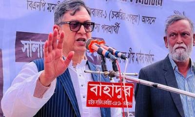 বিএনপিই একমাত্র বাংলাদেশের পক্ষের শক্তি: সালাহউদ্দিন আহমদ