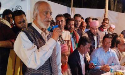 দেশের জন্য সৎভাবে যে কাজ করবে, তাকেই ভোট দিয়ে নির্বাচিত করুন: মঈন খান