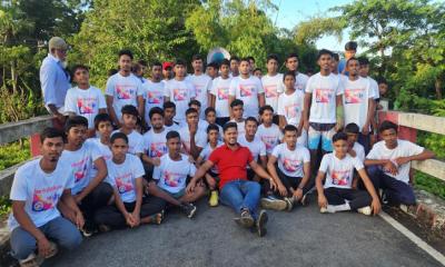 গোপালগঞ্জে ৮ কিলোমিটার ম্যারাথন দৌড় প্রতিযোগিতা অনুষ্ঠিত