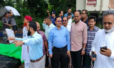 ভালুকায় মৎস্য খামার পরিদর্শনে প্রতিমন্ত্রী টুকু ও এমপি বাচ্চু