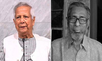 সাবেক উপদেষ্টা এম হাফিজ উদ্দিন খানের মৃত্যুতে প্রধান উপদেষ্টার শোক