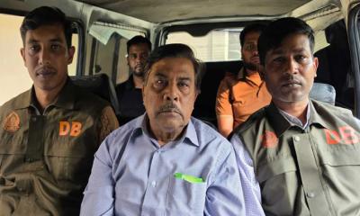 বগুড়ার সাবেক এমপি জিন্নাহ গ্রেফতার