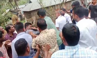 শেরপুরে উপদেষ্টার গাড়ি বহরে থাকা সাংবাদিকদের উপর বালু ও বনখেকোদের হামলায় আহত ৬