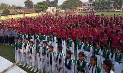 মাদারগঞ্জে ৬০০ দৌড়বিদের অংশগ্রহণে ম্যারাথন অনুষ্ঠিত