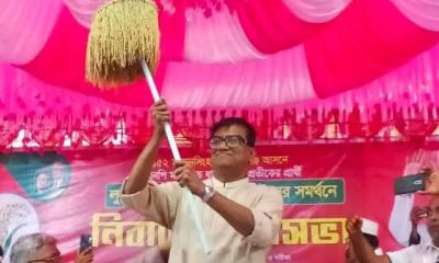 ঈশ্বরগঞ্জে ধানের শীষ বিজয়ী হলে দেশ উন্নয়নের পথে ধাবিত হবে: মাজেদ বাবু