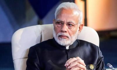 আহমেদাবাদে বিমান দুর্ঘটনায় শোক জানালেন মোদি