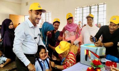 কালীগঞ্জে জাতীয় টাইফয়েড টিকাদান ক্যাম্পেইন উদ্বোধন