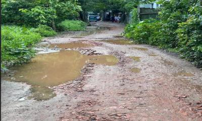 বোয়ালখালীর সিপাহীরঘোনা সড়ক সংস্কারের অভাব: দুর্ভোগে স্কুলশিক্ষার্থী, রোগী ও সাধারণ মানুষ