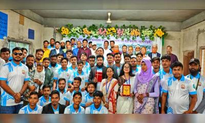 ভাঙ্গুড়ায় পিএসডিও’র প্রতিষ্ঠাবার্ষিকীতে কৃতী শিক্ষার্থীদের সংবর্ধনা