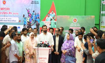 প্রথম বিভাগ ব্যাডমিন্টন লীগ-২০২৬ উদ্বোধন করলেন যুব ও ক্রীড়া প্রতিমন্ত্রী
