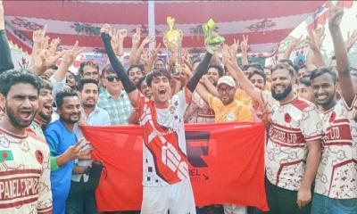 গার্মেন্টস শ্রমিকদের ফুটবল টুর্নামেন্টের ফাইনালে অ্যাপারেল এক্সপোর্ট লিমিটেডের জয়