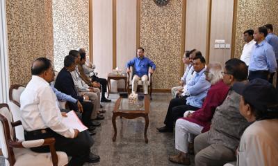 প্রধানমন্ত্রীর সঙ্গে পূজা উদযাপন পরিষদের প্রতিনিধিদলের সাক্ষাৎ