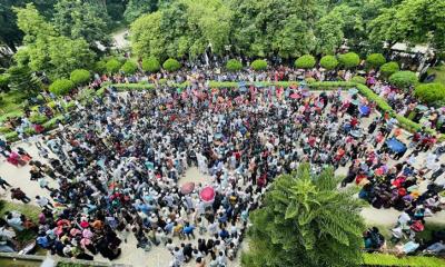 শিক্ষার্থী মৃত্যুর সুষ্ঠু তদন্তের দাবিতে উত্তাল ইসলামী বিশ্ববিদ্যালয়
