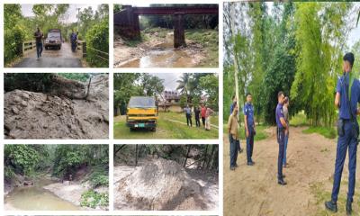 নদী-ছড়া থেকে অবাধে সিলিকা বালু লুটের মহোৎসব
